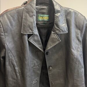 Danier Vtg Black Large Jacket